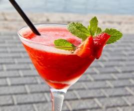 Caipiroska de fresa